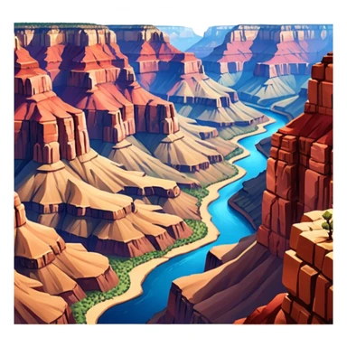 Grand Canyon sticker