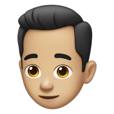 jokowi white skin sticker