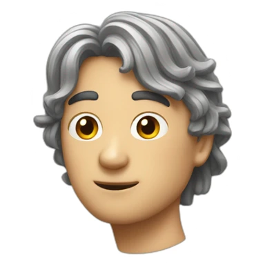 guy named hugo who likes noodles indo sticker