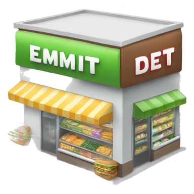 diet food mart sticker