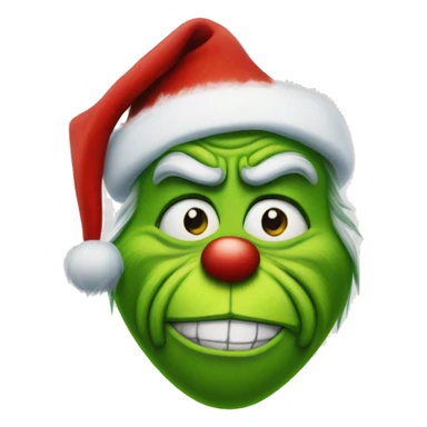 Mr grinch knee surgery  sticker