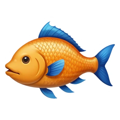 Quiero cu pez con cara de perro sticker