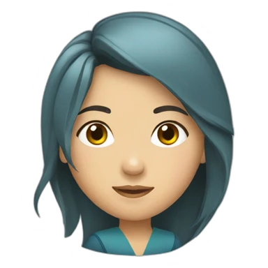 Kazakhstan girl sticker