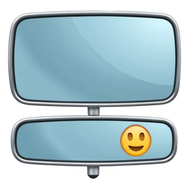 rear view mirror sticker