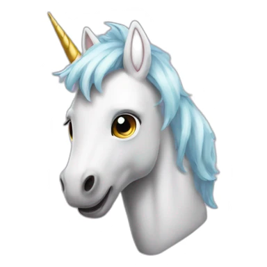 Einhorn mann sticker