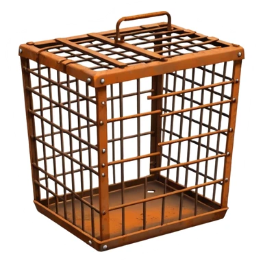 Cage trap sticker