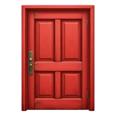 red door sticker