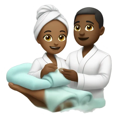 Spa day sticker