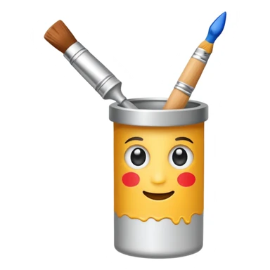 artist paint tube  sticker