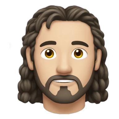 uhtred-of-bamburgh Black hait sticker