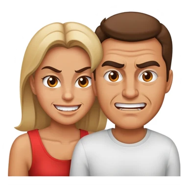 Énervé et love  sticker