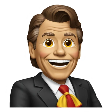 ronald reagan mcdonald sticker