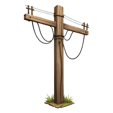 Telephone Pole sticker