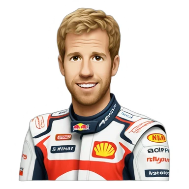 Sebastian Vettel sticker