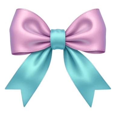 whith cute ribben like ios sticker