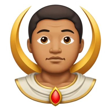 Blasian God the Father sticker