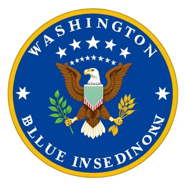 Washington flag sticker