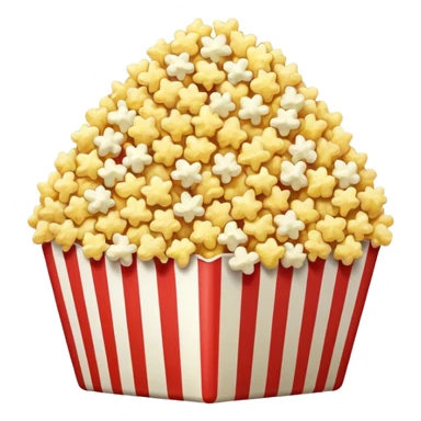 Popcorn sticker
