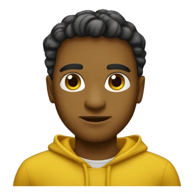 ank da cor amarela sticker