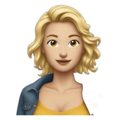 New jeans hanni sticker