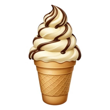 vanilla coffee christmas ice cream sticker