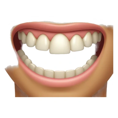 gap teeth sticker