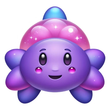 Pokemon legendary purple and pink cosmog sticker