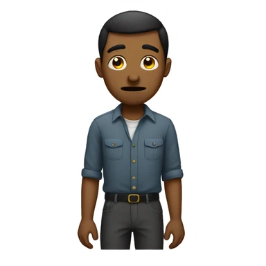 men with no money in hand sad sticker