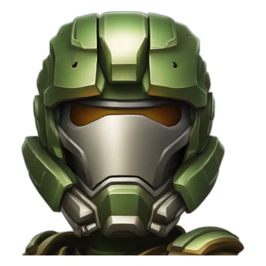 Doom slayer sticker