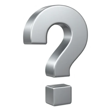 make question sign sticker