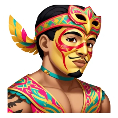 Luchador sticker