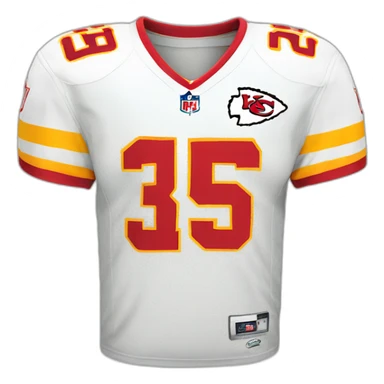 kansas city chiefs jersey sticker