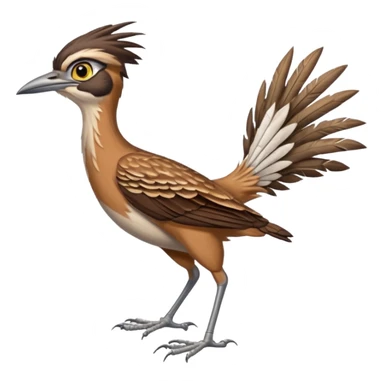 Running roadrunner sticker