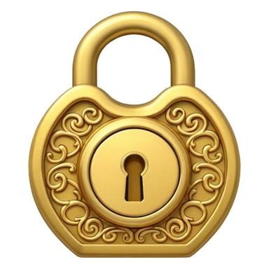 lock made out of money sticker