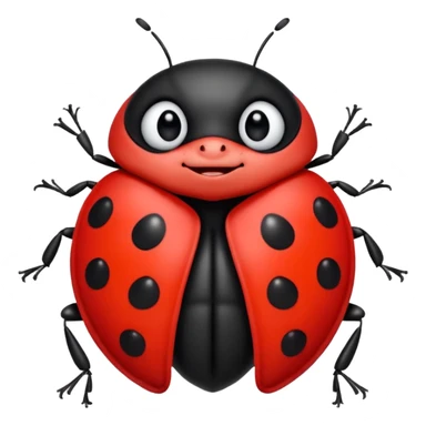 Singing Ladybug sticker