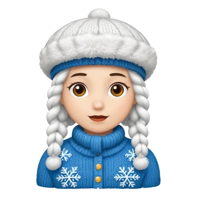 snow beret sticker