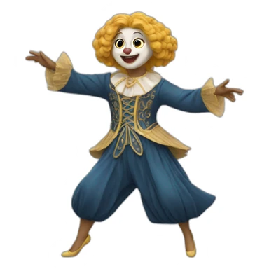 une chouette qui dance sticker