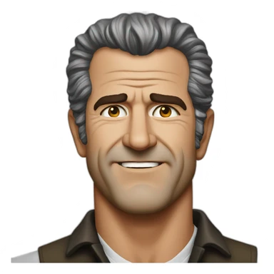 Mel Gibson sticker