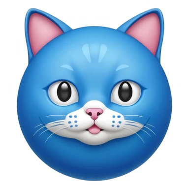gumball cat blue sticker