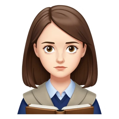 Rory Gilmore Studying sticker