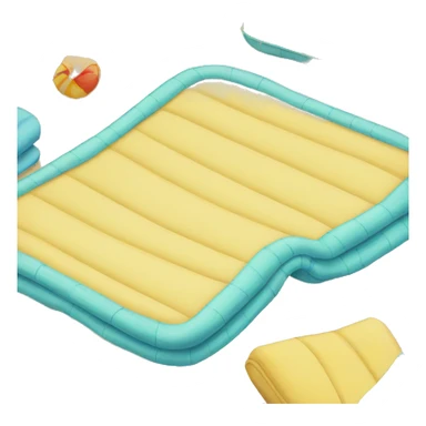 beach mattress  sticker