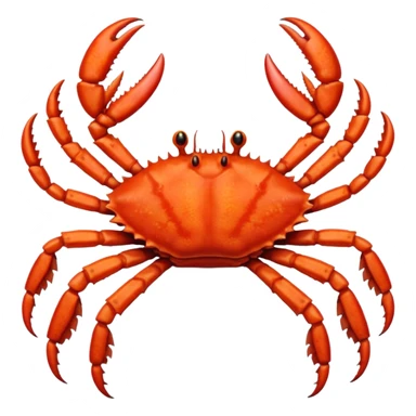 Female Alaska king crab  sticker