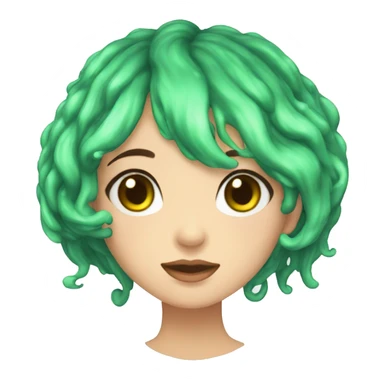 Slime girl aurelia sticker