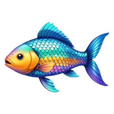 Balık kuyruğu sticker