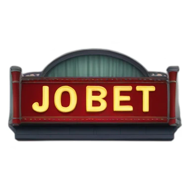 Theater sign name with text « JBT’s Show » sticker