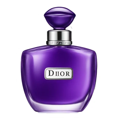 Purple Dior perfume  sticker