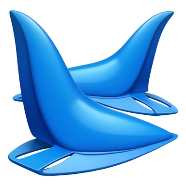 diver fullfoot fins sticker