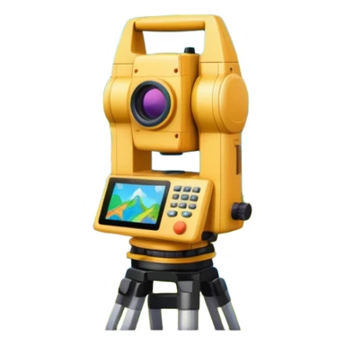 Digital survey using total station instruments sticker