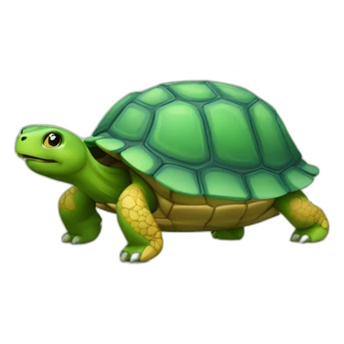 Chat sur tortue sticker