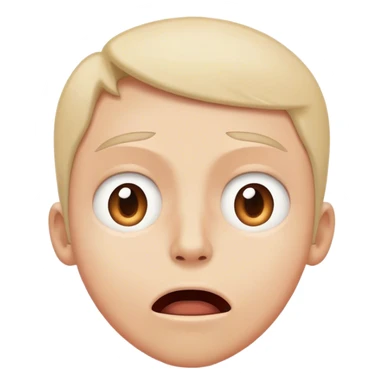  Mouth slightly open, eyes looking upward in a desperate search for lost thoughts. sticker